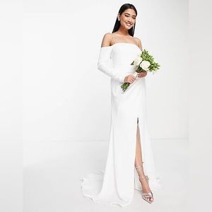 ASOS white dress